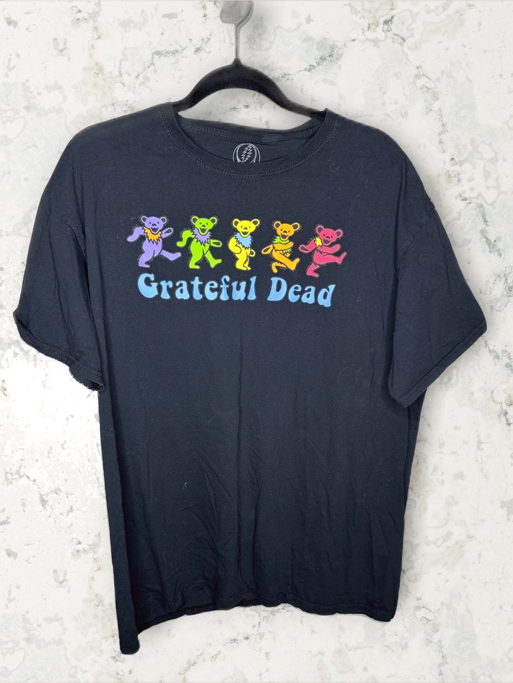 Grateful Dead Official Dancing Rainbow Bears Tee XL